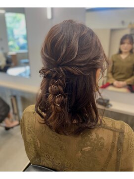ボブ (Hair salon BOB) ハーフアップアレンジ