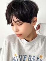 ラフィスヘアーリット 茨木2号店(La fith hair lit)&nbsp;【La fith】マッシュショート×黒髪