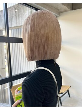 ラキングキョウト(LA KING KYOTO) 10代20代30代40代ボブ韓国風ミルクティーハイトーン