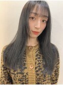 【天王寺 あべの】ダークな透けカラー