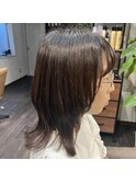 セミロングレイヤー