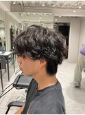 【シャドウパーマ】マッシュ/メンズパーマ/メンズカット/池袋
