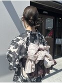 浴衣ヘアアレンジ◎