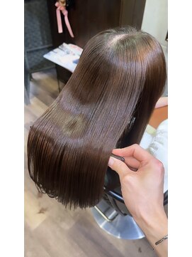 ウルカミバイディライト(ULCAMI by Delight) 特殊シルクストレート/お客様 before after