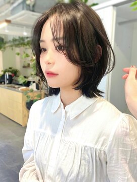 アンク(ank) 韓国レイヤー姫カットレイヤー大人可愛い20代30代ウルフレイヤー