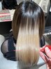 ☆【ダメージ毛でもツヤツヤ！】☆髪質改善縮毛矯正＋カット￥24200
