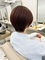 ネイロ 北千住(NeiRo)&nbsp;大人ショートボブ丸みショートカットマッシュショート前髪あり