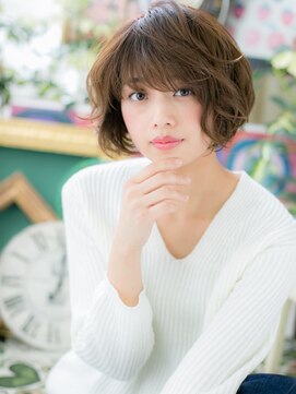 カバーヘア ブリス 戸田公園西口店(COVER HAIR bliss) 大人かわいい韓国風ボブパーマこなれヘアh3戸田公園20代30代40代