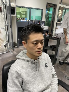 フランクスバーバーリベラルド 横浜(FRANK'S BARBER LIBERALD) アップバングスタイルU