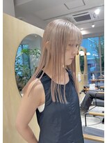 スタン 渋谷(Stam)&nbsp;ミルクティーベージュ人気レイヤーケアブリーチハイトーン渋谷駅