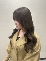 カプア 仙台駅前店(Kapua)&nbsp;オリーブベージュ髪質改善ロングレイヤー