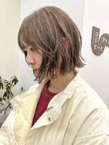 パークレーン アイス イヴェン(park lane ICI yeven)&nbsp;ブリーチオリーブミルクティーベージュ/akari