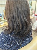 ミディアムゆるふわパーマ