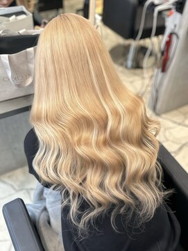 ラピス 福岡天神店(Lapis) 抜きっぱブロンドミルクティーベージュ