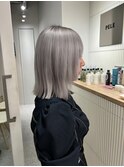 くびれヘア/アプリコットオレンジ/夏のヘアアレンジ/渋谷