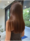 【大阪/梅田/茶屋町/中崎町】ブリーチなしカラー透明感ブラウン