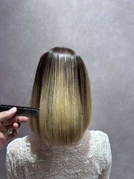 サロウィン 岡山店(SALOWIN) ナチュラルブラウン髪質改善