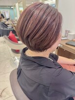 アッシュ 下北沢店(Ash) 襟足おさまるハンサムショートボブ