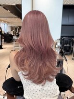 アフロート ギンザ(AFLOAT GINZA) AFLOAT銀座レイヤーカット×ピンクベージュ