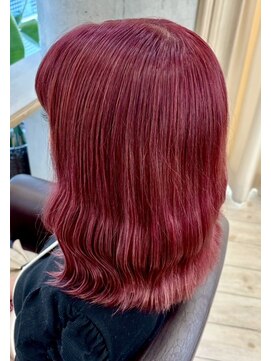 スタイル 横浜(STYLE) 【金光】ダブルカラー/1ブリーチ/ピンク/ピンクブラウン