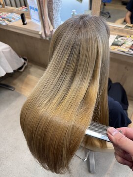 ラディシュ さがみ野(RADISH) 20代30代40代髪質改善メテオトリートメント艶髪レイヤーカット