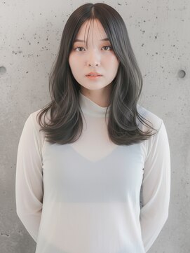 ニューヨークニューヨーク 垂水店(NYNY) 韓国風ｘシースルーバングｘエギョモリｘタンバルモリｘレイヤー