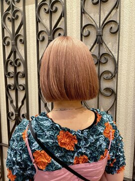 ハイトーンカラー/ブリーチカラー/ピンクカラー/横浜元町