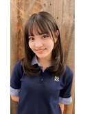 韓国ヘアくびれヘアヨシンモリ顔周りレイヤー20代30代40代