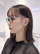 ゲーム 原宿店(GAME)&nbsp;インナーカラー/ピンクベージュ