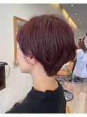 横須賀中央ショートカットショートヘア顔周りレイヤーカット韓国
