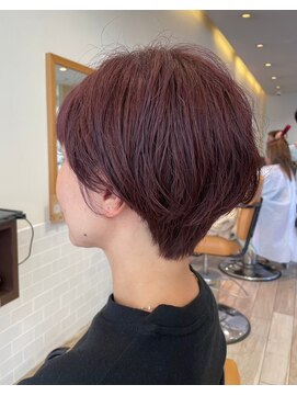 クラップス 横須賀中央店(CLAPS) 横須賀中央ショートカットショートヘア顔周りレイヤーカット韓国