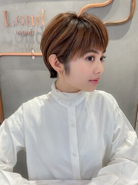 ロンドクレール 川崎(Lond clair) ☆顔周りカット/イメチェン/ショートボブ20代30代40代50代川崎21