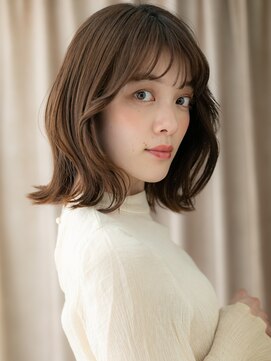 カバーヘア 上尾西口店(COVER HAIR) グレージュブラウン大人美人クラゲウルフカットX上尾30代40代