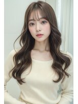 コア 梅田茶屋町店(Core) レイヤーカット 髪質改善 韓国ヘア グレージュ 縮毛矯正