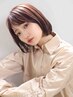 ★リフレッシュ効果◎★カラー+ヘッドスパ+前処理ケラチントリートメント