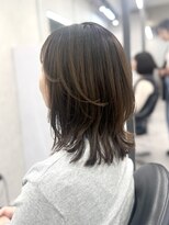 ヘアサロン ドットプラス 町田店(dot. plus) 【フジタアヤコ】アレンジしやすい♪くびれレイヤーボブ/町田