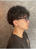 大きめ動きのツイスパメンズ