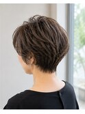 大人美人ショートボブ