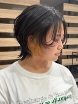オリ 仙台(Oli)&nbsp;ダークパープル/ナチュラルショート/ミルクブラウン/夏/仙台
