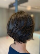 サロンイクエヤマザキ 文京(SALON IKUE YAMAZAKI)&nbsp;クビレスッキリ 毛流れショートスタイル