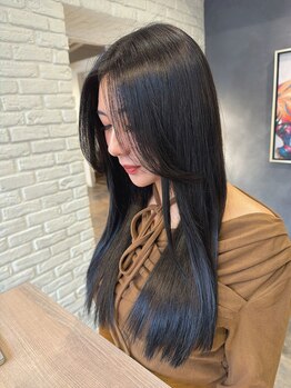 アミ ヘアー ガーデン(ami hair garden)の写真/一度体験するとクセになる感動の美髪矯正◎ダメージ、癖毛、広がりでお悩みの方もその日に解消◎