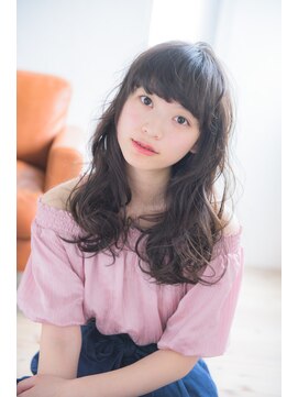 ミエル ヘア 新宿(miel hair) 【mielhair新宿 デジタルパーマ×ゆるふわセミロング♪