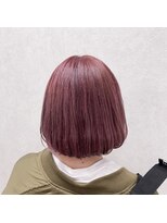 リリー(Lilley) 【lilley 高田彩乃】ナチュラルボブハイトーンピンク(天神/今泉)