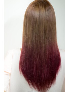 オンリエド ヘアデザイン(ONLIed Hair Design) 【ONLIed】ピンクグラデーション