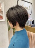 【Lond佐野】黒髪小顔ショート 簡単スタイリング