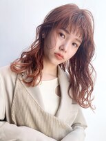 アイティー バイ アルバム 中野店(IT by ALBUM) ウェーブロング_耳かけウェーブパーマフォギーベージュ_37411