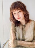 濡れ髪/セミウェットウェーブ/暖色系カラー/たまプラーザz2