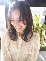 アルモヘアヴォーグ 静岡(ALMO hair VOGUE) 【ALMO】ゆる巻きセンター分け