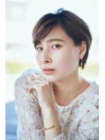 ロンド(ROND)&nbsp;●ブリーチ無しでOK透明感アッシュベージュ上品ショート