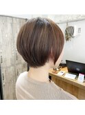 【Chill】オフィスもok!大人かわいいショートパーマスタイル◎